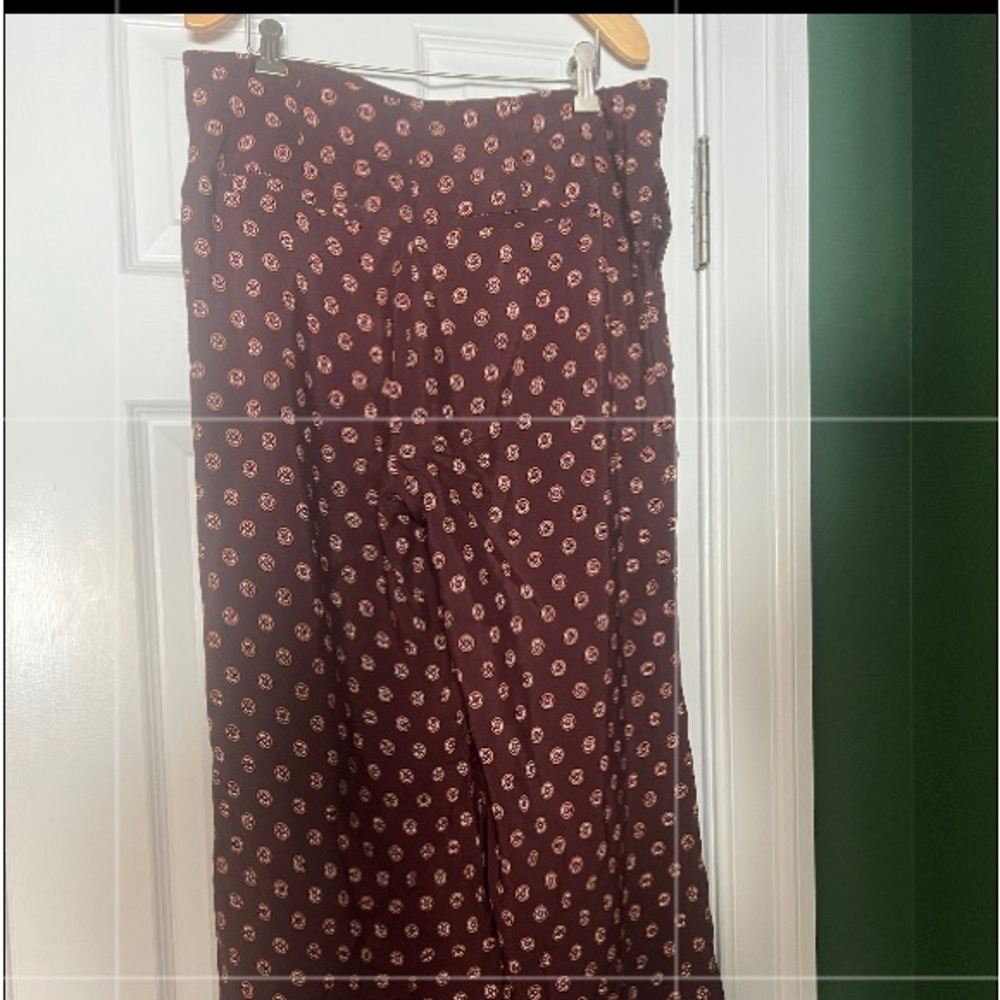 Wife leg pants